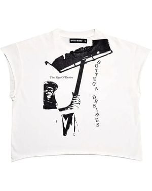 Bottega Desires Fire Of Desires T-Shirt - White