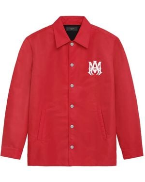 Amiri Ma Coach Jacket - Red
