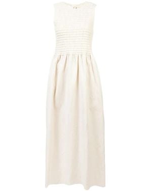 Uma Wang Sleeveless Maxi Dress - Multicolour