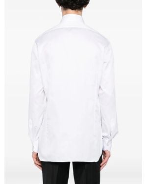 Kiton Long-Sleeved Shirt - White