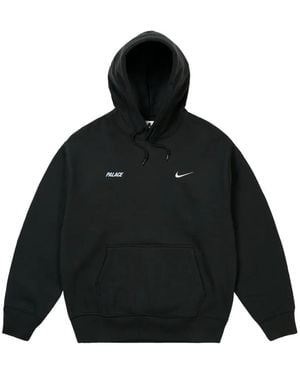 Palace X Nike Pouch-Pocket Hoodie - Black
