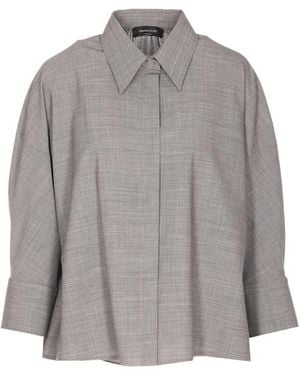 Fabiana Filippi Front-Button Shirt - Grey