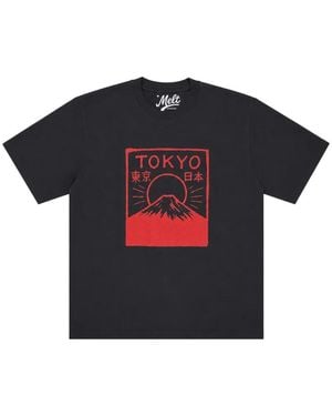 Melt T-Shirt À Imprimé Graphique Tokyo - Blue