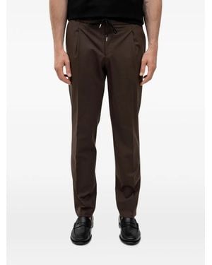 HUGO Pantalones Slim En Mezcla De Lana Superflex - Negro