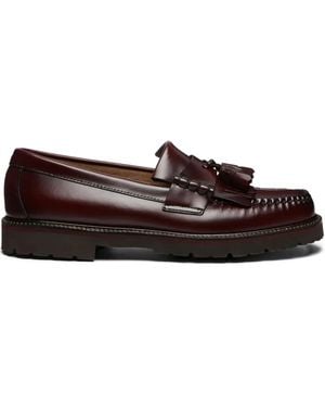 G.H. Bass & Co. Weejuns 90S Layton Kiltie Loafers - Bruin