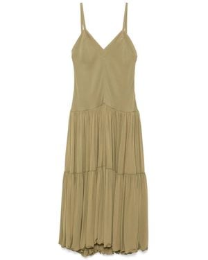 Jil Sander Sleeveless Midi Dress - Green