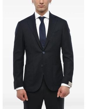 Corneliani Einreihiges Gate Sakko - Blau