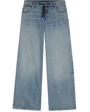 HUGO Jeans Met Trekkoord - Blauw
