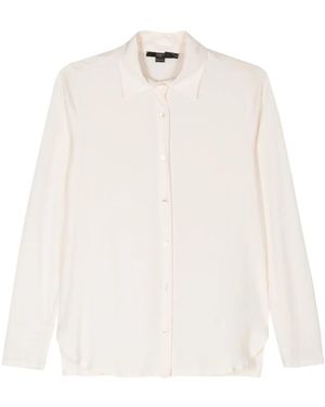 Seventy Long-Sleeve Panelled Shirt - White