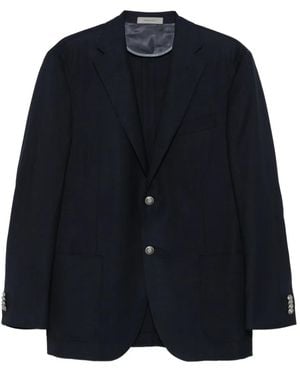 Corneliani パッチポケット ジャケット - ブルー