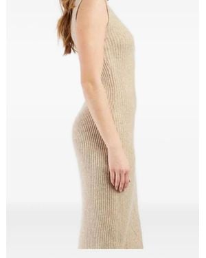 Rene' Derhy Sleeveless Midi Dress - White