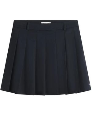 Tommy Hilfiger Pleated Mini Skirt - Blue