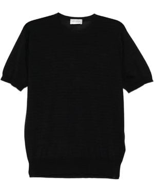 John Smedley Howick T-Shirt - Black