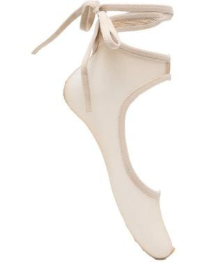 Vivetta Tie-Fastening Socks - White