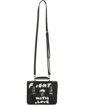 Comme des Garçons Bolso Shopper De Lona - Blanco