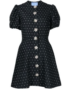 Macgraw Robe Sorbet À Pois - Noir