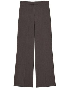 Twinset Pantalon Palazzo À Poches - Brown