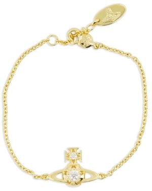 Vivienne Westwood Lee Orb-Embellished Chain Bracelet - Metallic