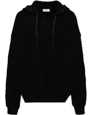 Off-White c/o Virgil Abloh ドローストリング パーカー - ブラック