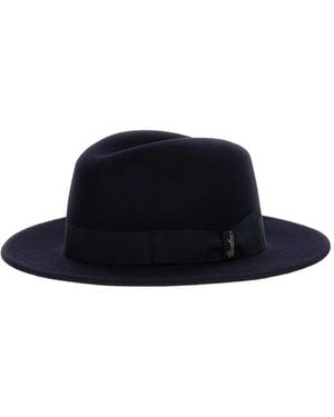 Borsalino Cappello Jer Marengo Con Nastro - Blu