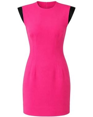 Dolce & Gabbana Vestido Corto Acampanado - Rosa