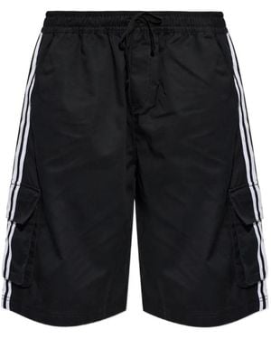 adidas X Willy Chavarria Short Cargo À Rayures Latérales - Black