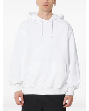424 Long-Sleeve Cotton Hoodie - White
