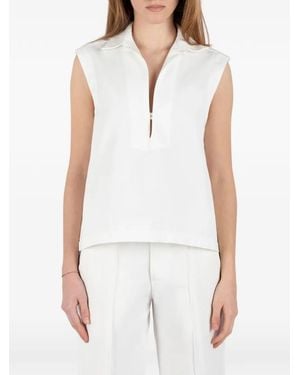 Societe Anonyme Sleeveless Top - White