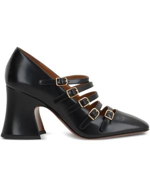 Chloé 80Mm Janis Court Shoes - Black