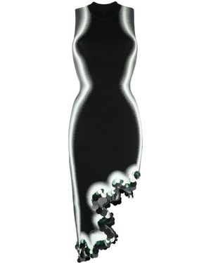 Ph5 Lila Wavy Midi Dress - Black