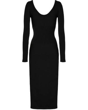 Wolford Long-Sleeve Luxe Merino Dress - Black