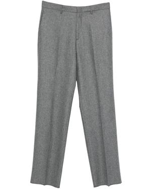 Tagliatore Broek Met Riemlussen - Grijs