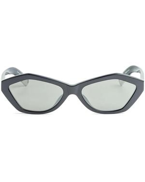 Jacquemus Bambino Cat-Eye-Sonnenbrille - Grau