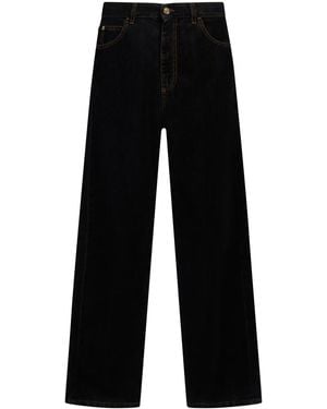 Marni Straight-Leg Cotton Jeans - Black