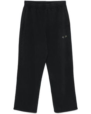 Martine Rose Trainingsbroek Met Wijde Pijpen - Zwart