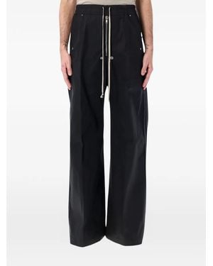 Rick Owens Wide Bela Trousers - Black
