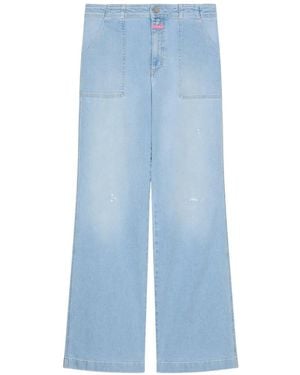 Closed Aria Jeans Met Vlakken - Blauw