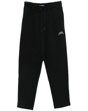 A_COLD_WALL* Logo-print track pants - Schwarz