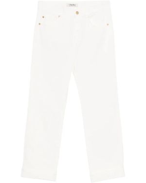 Max Mara Trousers - White