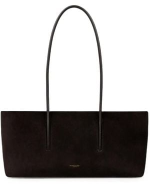 DeMellier Stockholm Suede Shoulder Bag - Black