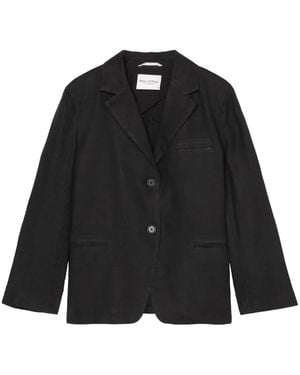 Marc O' Polo Linen Blazer - Black