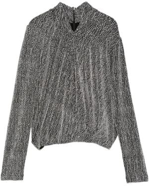 IRO Metallic Sweater - Gray