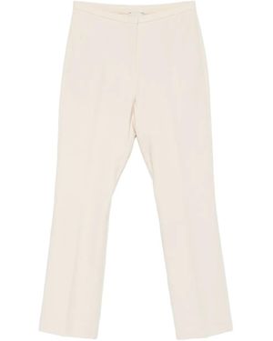 Alysi Straight-Leg Pants - Natural