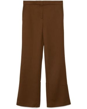 Tory Burch Wool Pants - Brown