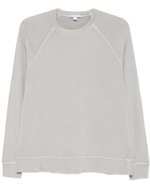 James Perse Pullover Mit Raglanärmeln - Weiß