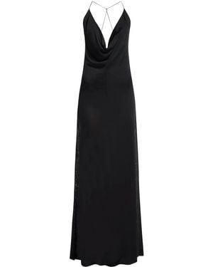 Tom Ford Semi-Sheer Long Dress - Black