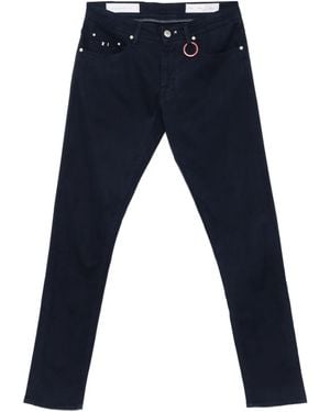 Sartoria Tramarossa リングディテール パンツ - ブルー