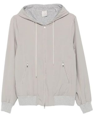 Gran Sasso Reversible Hooded Jacket - White