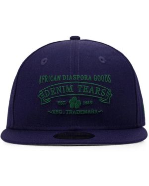 DENIM TEARS Adg New Era Cap - Blue