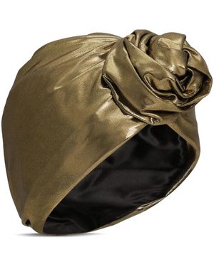 Dolce & Gabbana Turbante Metallizzato - Giallo